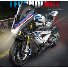 Load image into Gallery viewer, 1972PCS MOC Technic Speed HP4 RACE Motorcycle Motor Bike Model Toy Building Block Brick Gift Kids Compatible Lego 1:5