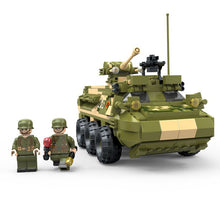 Load image into Gallery viewer, 606PCS Military WW2 WZ-551 Wheeled Armored Vehicle Figure Model Toy Building Block Brick Gift Kids
