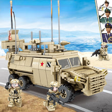 Load image into Gallery viewer, 416PCS Military WW2 Blocking Jamming Vehicle Truck Figure Model Toy Building Block Brick Gift Kids
