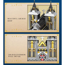 Load image into Gallery viewer, 3468PCS MOC City Street European Century Churches Model Toy Building Block Brick Gift Kids Compatible Lego