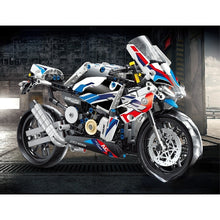Load image into Gallery viewer, 589PCS MOC Technic BMW M1000RR Motorcycle Motor Bike Model Toy Building Block Brick Gift Kids