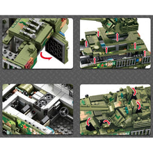 Load image into Gallery viewer, 1668PCS Military 04A Infantry Fighting Vehicle Tank Solider Figures Model Building Block Brick Toy Gift Set Kids New Compatible Lego