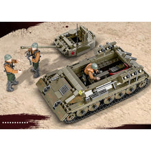 Load image into Gallery viewer, 854PCS Military T34 85 Panzer Tank Figures Model Building Block Brick Toy Gift Set Kids New