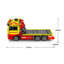 Load image into Gallery viewer, 785PCS MOC Technic City Farm Rescue Trailer Truck Model Toy Building Block Brick Gift Kids Compatible Lego