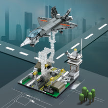 Load image into Gallery viewer, 337PCS MOC Military J-20 Chengdu Fire Fang Stealth Fighter Jet Tension Frame Model Toy Building Block Brick Gift Kids Display