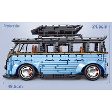Load image into Gallery viewer, 3299PCS MOC Technic VW T2 Mini Van Wagon VIP Wide Body Car Vehicle Model Toy Building Block Brick Gift Kids Compatible Lego 1:8