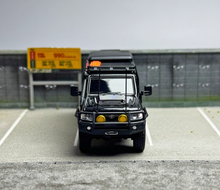 Load image into Gallery viewer, Autobots 1:64 Black Land Cruiser J70 LC79 Pickup Crew Cab Model Diecast Car