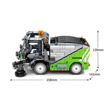 Load image into Gallery viewer, 899PCS Technic City Cleaning Sweeper Car Model Toy Building Block Brick Gift Kids Compatible Lego