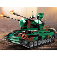 Load image into Gallery viewer, 1352PCS WW2 Flakpz Gepard Tank Model Toy Building Block Brick Gift Kids Compatible Lego