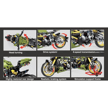 Load image into Gallery viewer, 2025PCS MOC Technic Large Ducati 1260 Big Devil Motorcycle Motor Bike Model Toy Building Block Brick Gift Kids Compatible Lego 1:5
