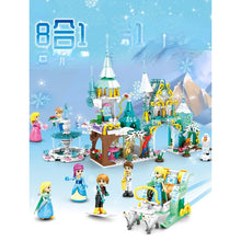 Load image into Gallery viewer, 676PCS MOC Girls Ice Snow Carnival Figure Model Toy Building Block Brick Gift Kids