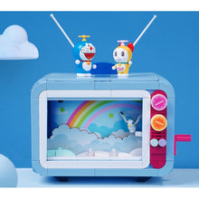 Load image into Gallery viewer, Doraemon Television TV Music Cute Model Figures Building Block Brick Toy Display Gift Set Kids New