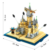 Load image into Gallery viewer, 727PCS MOC Magic Castle Book Hogwarts Harry Porter Model Toy Building Block Brick Gift Kids