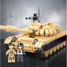 Load image into Gallery viewer, 770PCS MOC Military WW2 2in1 T72B3 T72M1 Main Battle Tank Figure Model Toy Building Block Brick Gift Kids New