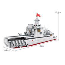 Load image into Gallery viewer, 378PCS Military WW2 Nanchang 163 Destroyer Figure Model Toy Building Block Brick Gift Kids