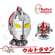 Load image into Gallery viewer, 736PCS MOC Ultraman Head Base Figures Model Toy Building Block Brick Gift Kids