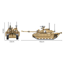 Load image into Gallery viewer, 1687PCS Military WW2 Challenger II Main Battle Tank Figure Model Toy Building Block Brick Gift Kids Compatible Lego 1:28