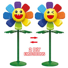Load image into Gallery viewer, 145PCS MOC Sun Flower Model Toy Building Block Brick Display Gift Kids Cute Compatible Lego