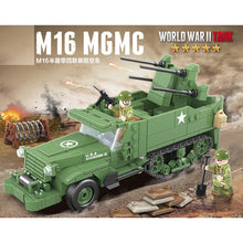 Load image into Gallery viewer, 518PCS Military M16 MGMC Air Defense Vehicle Truck Building Block Brick Figure Toy Gift Set Kids New