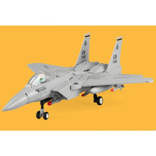 Load image into Gallery viewer, 270PCS Military F-15 Eagle Air Fighter Plane Model Building Block Brick Toy Gift Set Kids New