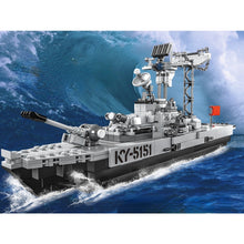 Load image into Gallery viewer, 427PCS Military WW2 USS DD-421 Benson Destroyer Figure Model Toy Building Block Brick Gift Kids