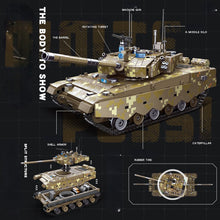 Load image into Gallery viewer, 1298PCS Military WW2 ZTZ-99A Main Battle Tank Model Toy Building Block Brick Gift Kids Compatible Lego