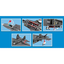 Load image into Gallery viewer, 980PCS Military FC-31 Air Fighter Gyrfalcon Model Toy Figures Building Block Brick Gift Kids