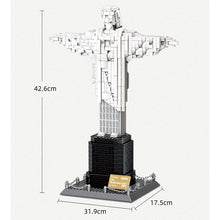 Load image into Gallery viewer, 973PCS Architecture Christ The Redeemer Brazil Model Toy Building Block Brick Gift Kids Compatible Lego