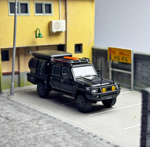 Load image into Gallery viewer, Autobots 1:64 Black Land Cruiser J70 LC79 Pickup Crew Cab Model Diecast Car