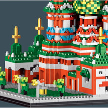 Load image into Gallery viewer, 4872PCS Architecture St. Vasily Cathedral Moscow Russia Model Building Block Brick Toy Display Gift Set Kids New Compatible Lego