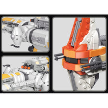 Load image into Gallery viewer, 1609PCS Space Star Warship Battleship Model Toy Building Block Brick Gift Set Kids