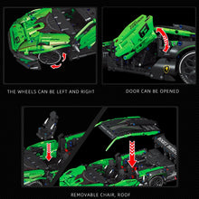 Load image into Gallery viewer, 1644PCS MOC Technic Speed Super Racing Sports Car Model Toy Building Block Brick Gift Kids Compatible Lego 1:14