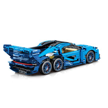 Load image into Gallery viewer, 1555PCS MOC Technic Speed Blue Veyron Super Racing Sports Car Model Toy Building Block Brick Gift Kids Compatible Lego
