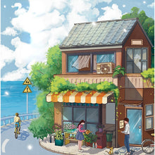 Load image into Gallery viewer, 730PCS MOC City Street Town Homestay Hostel Figure Model Toy Building Block Brick Gift Kids Compatible Lego