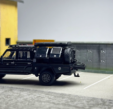 Load image into Gallery viewer, Autobots 1:64 Black Land Cruiser J70 LC79 Pickup Crew Cab Model Diecast Car