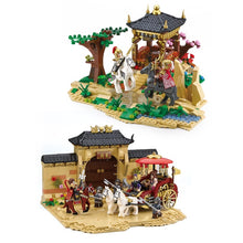 Load image into Gallery viewer, MOC Chinese Myth Scene Romance of the Three Kingdoms Model Figure Toy Building Block Brick Gift Kids