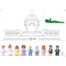 Load image into Gallery viewer, 353PCS MOC Girls Wedding Ceremony Scene Figure Model Toy Building Block Brick Gift Kids
