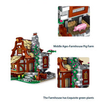 Load image into Gallery viewer, 2024PCS MOC City Medieval Farm House Model Toy Building Block Brick Gift Kids Compatible Lego