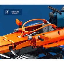 Load image into Gallery viewer, 928PCS MOC Technic F1 Orange Formula One Racing Car Model Toy Building Block Brick Gift Kids Compatible Lego