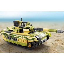 Load image into Gallery viewer, 429PCS Military WW2 T-90M Main Battle Tank Figure Model Toy Building Block Brick Gift Kids
