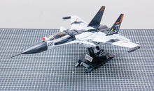 Load image into Gallery viewer, 1011PCS Military WW2 J-15 Flying Shark Flanker-D Air Fighter Aircraft Plane Model Toy Building Block Brick Gift Kids Compatible Lego Display Stand