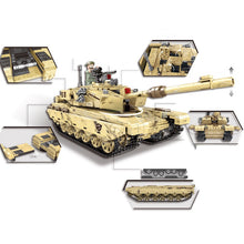 Load image into Gallery viewer, 1340PCS Military WW2 Type 99 Main Battle Tank Figure Model Toy Building Block Brick Gift Kids Compatible Lego