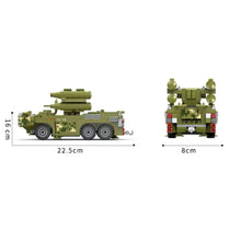 Load image into Gallery viewer, 623PCS Military WW2 HQ-7 Anti Aircraft Missile Truck Car Figure Model Toy Building Block Brick Gift Kids