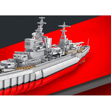 Load image into Gallery viewer, 1564PCS Military WW2 Queen Elizabeth Class Battleship Ship UK Model Toy Building Block Brick Gift Kids Compatible Lego