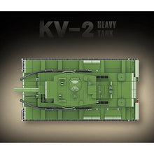Load image into Gallery viewer, 1180PCS Military WW2 KV-2 Heavy Tank Figure Model Toy Building Block Brick Gift Kids Compatible Lego