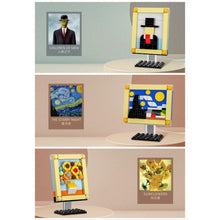 Load image into Gallery viewer, MOC Mini Famous Painting Art Gallery World Model Toy Building Block Brick Gift Kids Display
