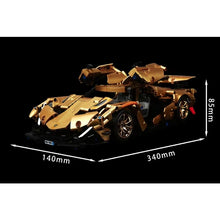 Load image into Gallery viewer, 1057PCS Technic Static Apollo Racing Sports Car Model Toy Building Block Brick Gift Kids Compatible Lego