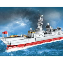 Load image into Gallery viewer, 502PCS Military WW2 Type 054A Frigates Model Toy Building Block Brick Gift Kids Compatible Lego