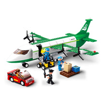 Load image into Gallery viewer, 383PCS MOC City Cargo Air Plane Figure Model Toy Building Block Brick Gift Kids