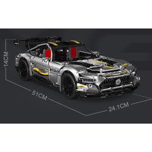 Load image into Gallery viewer, 2872PCS MOC Static Technic Speed Silver AMG GT Super Racing Sports Car Model Toy Building Block Brick Gift Kids Compatible Lego 1:8